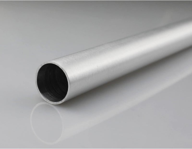 KRD PERFORMANCE 70mm(2.75") OD Straight 2.75 Inch Aluminum Intercooler Pipe Air Intake Tube, Length 11.8" (300mm), Brushed Finish - Image 2